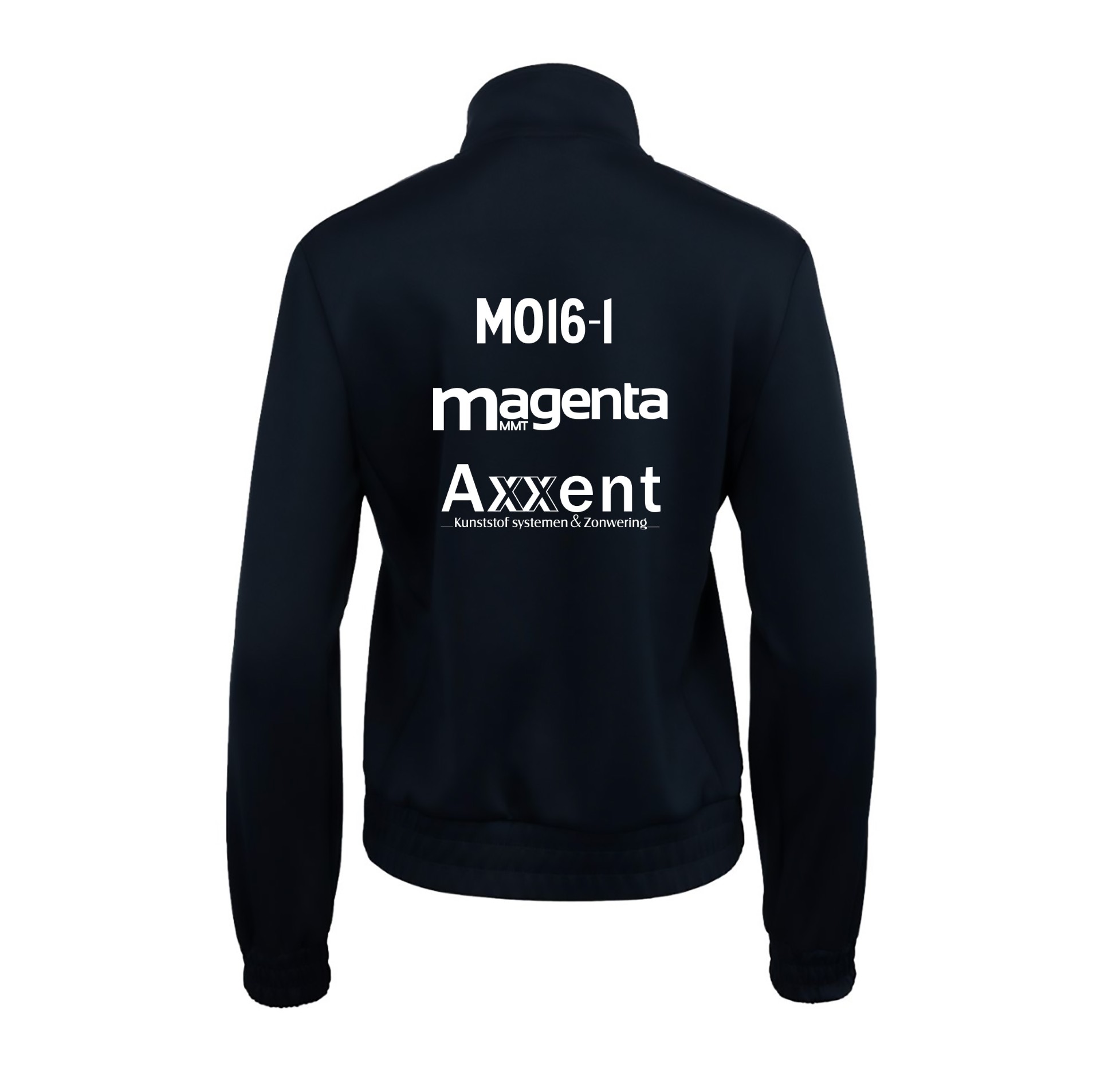 Bedrukkingsvoorbeeld trui zwart